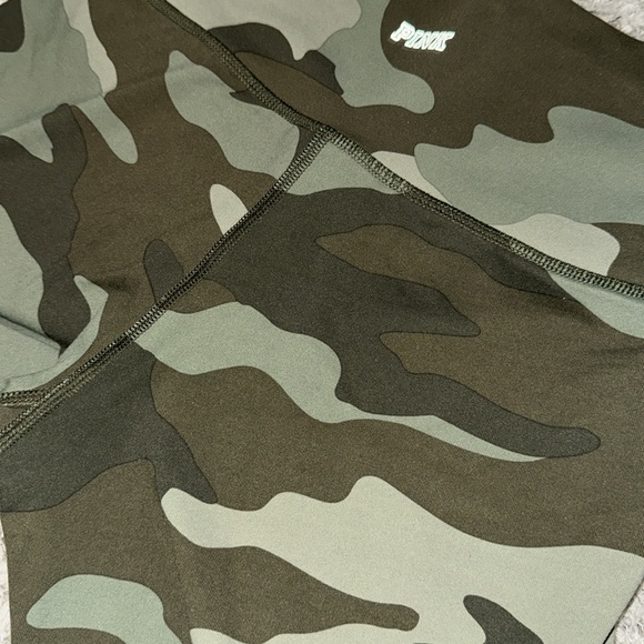 PINK Camo Leggings - Picture 4 of 5